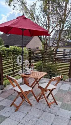Ein Patio oder anderer Außenbereich in der Unterkunft Die 2 Schwestern