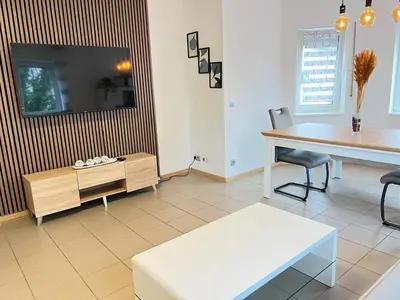TV/Unterhaltungsangebot in der Unterkunft Koblenz Executive Suites