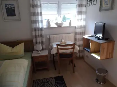 TV/Unterhaltungsangebot in der Unterkunft Ferienwohnung Schmitz