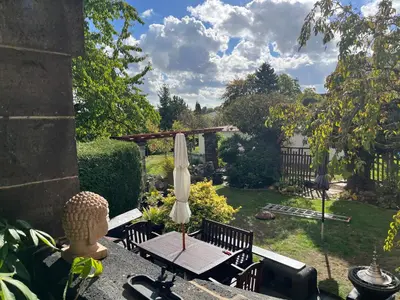 Ein Garten an der Unterkunft Villa Valerius
