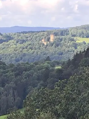 Naturlandschaft in der Nähe der Villa
