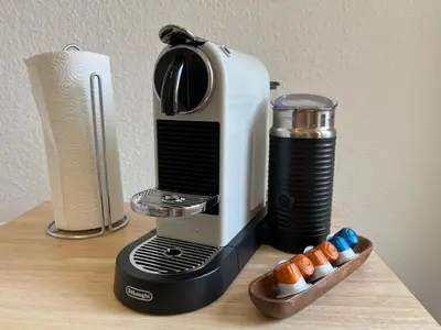 Kaffee-/Teezubehör in der Unterkunft Sonnenschein-Apartment