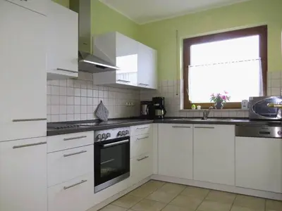 Küche/Küchenzeile in der Unterkunft Marmann - large holiday apartment