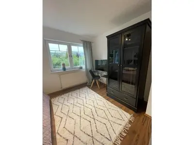 Ein Bett oder Betten in einem Zimmer der Unterkunft Moselschön 3 with terrace and garden