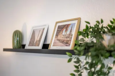Grundriss der Unterkunft Untere Rheinblick-Oase Komfort mit 2 SZ Balkon