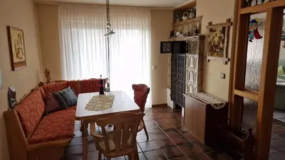 Ein Sitzbereich in der Unterkunft Apartment 