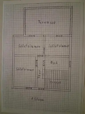 Grundriss der Unterkunft Marga's Gästehaus