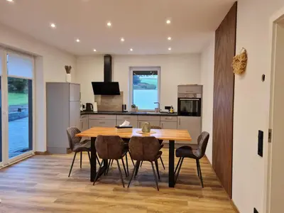 Küche/Küchenzeile in der Unterkunft Ferienhaus Alex