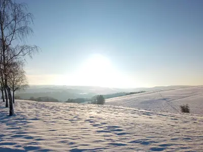 Naturlandschaft in der Nähe der Ferienwohnung