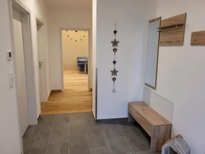 Grundriss der Unterkunft Ferienwohnung Weitblick mit Whirlpool