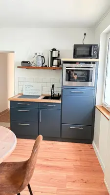 Küche/Küchenzeile in der Unterkunft Cottage MaarBurg