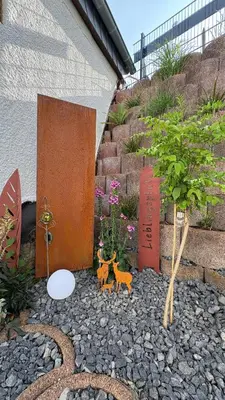 Ein Garten an der Unterkunft Cottage MaarBurg