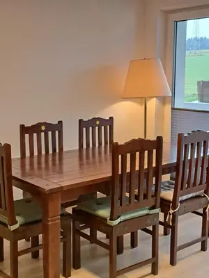 Ein Sitzbereich in der Unterkunft Apartment Hermeskeil