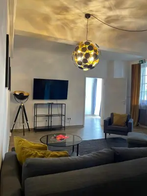TV/Unterhaltungsangebot in der Unterkunft City Apartments Trier Suite 8