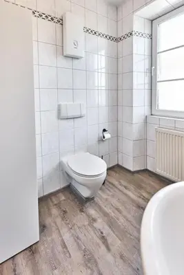 Ein Badezimmer in der Unterkunft Moselträumchen XL