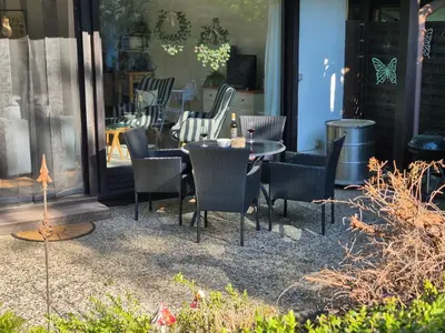 Ein Garten an der Unterkunft LittleHome