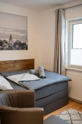 Ein Bett oder Betten in einem Zimmer der Unterkunft little DrEaMS