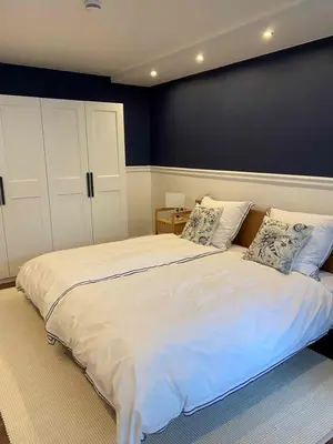 Ein Bett oder Betten in einem Zimmer der Unterkunft CityLoft Andernach