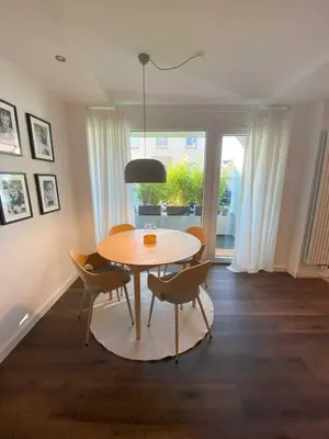Ein Sitzbereich in der Unterkunft CityLoft Andernach