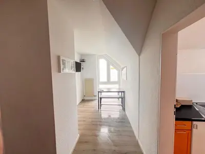 Küche/Küchenzeile in der Unterkunft Monteurwohnung Natalie