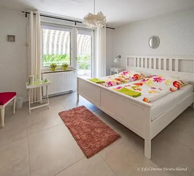 Ein Bett oder Betten in einem Zimmer der Unterkunft Villa Maximin