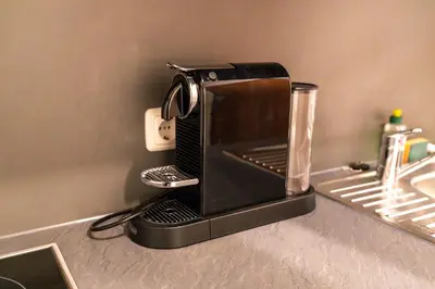 Kaffee-/Teezubehör in der Unterkunft RheinmeetsMosel Rheinufer Deutsches Eck
