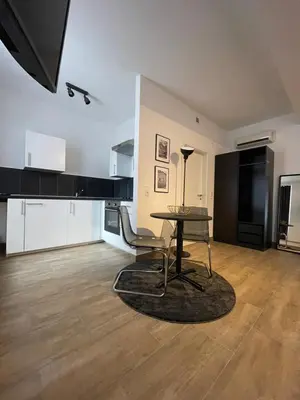 Küche/Küchenzeile in der Unterkunft City Apartments Trier Suite 4