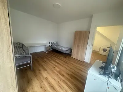 Küche/Küchenzeile in der Unterkunft Home-Base Apartment WE28