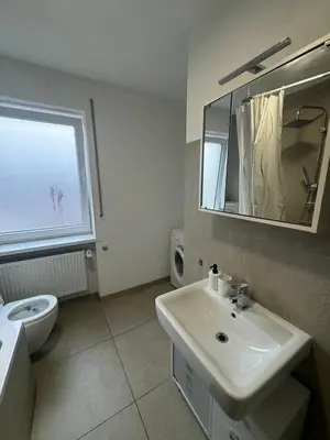 Ein Badezimmer in der Unterkunft StadtQuartier am Rhein WE31