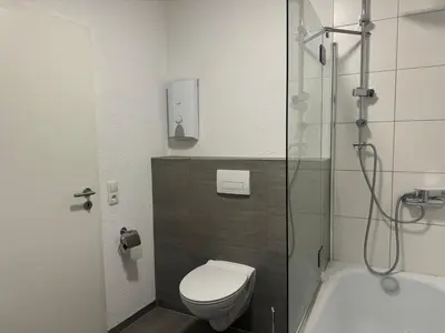 Ein Badezimmer in der Unterkunft Tag & Nacht Apartment WE27