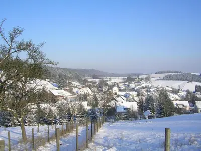 Ferienhaus Eckstein im Winter