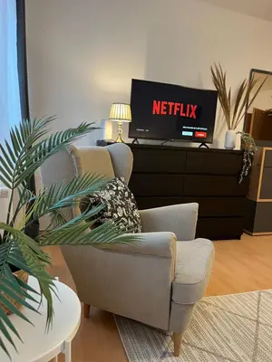 TV/Unterhaltungsangebot in der Unterkunft Koblenz Studio City Apartment