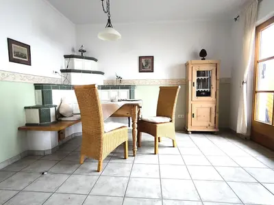 Küche/Küchenzeile in der Unterkunft Ferienwohnungen Haus Marianne