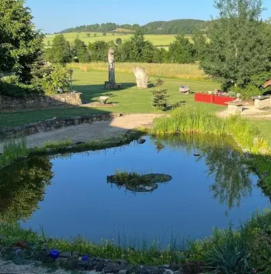 Naturlandschaft in der Nähe der Ferienwohnung