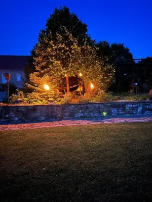 Ein Garten an der Unterkunft Natur pur Eifel