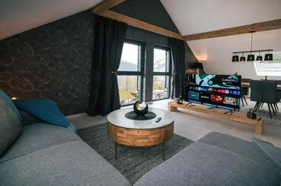 TV/Unterhaltungsangebot in der Unterkunft Idyllic Loft Kumani Ago - Villa Rizas Hills