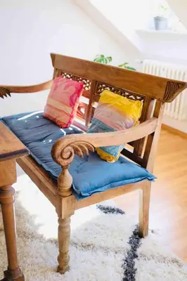 Ein Sitzbereich in der Unterkunft Sam & Karo Boutique Apartment