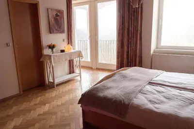Ein Bett oder Betten in einem Zimmer der Unterkunft Kräuterhotel Villa Vontenie