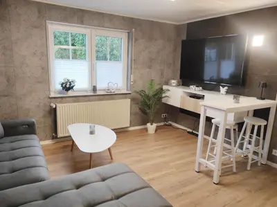 TV/Unterhaltungsangebot in der Unterkunft Ferienwohnung Sauer
