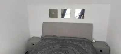 Ein Bett oder Betten in einem Zimmer der Unterkunft Koblenz Asterstein Ferienwohnung