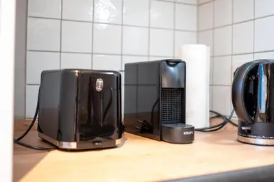 Kaffee-/Teezubehör in der Unterkunft Stilvolle Wohlfühloase Andernach