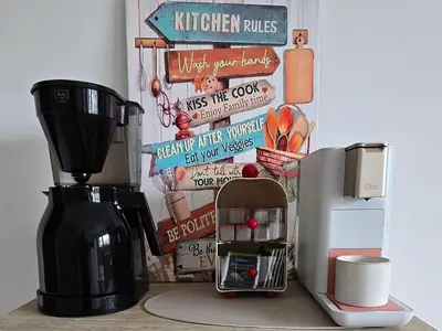 Kaffee-/Teezubehör in der Unterkunft RINGZEIT-Lodge