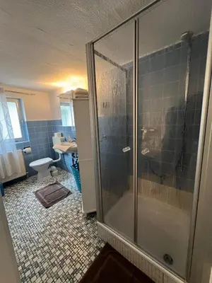Ein Badezimmer in der Unterkunft Ferienwohnung 5 in direkter Nähe zum Rhein