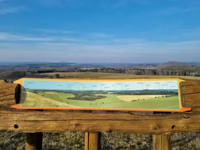 Naturlandschaft in der Nähe des Ferienhauses