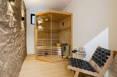 Grundriss der Unterkunft Bright Suite I Sauna I TV I Kitchen