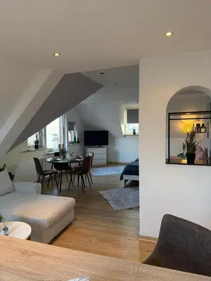 TV/Unterhaltungsangebot in der Unterkunft Schickes Apartment am Rhein