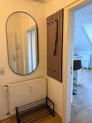 Grundriss der Unterkunft Schickes Apartment am Rhein