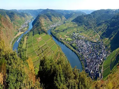 Naturlandschaft in der Nähe des Ferienhauses