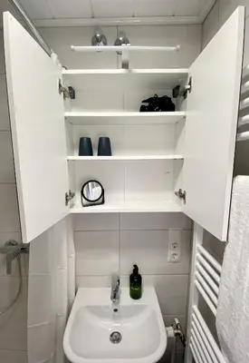 Ein Badezimmer in der Unterkunft City Apartment mit Rheinblick by Moliho