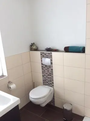 Ein Badezimmer in der Unterkunft Pension Susanne